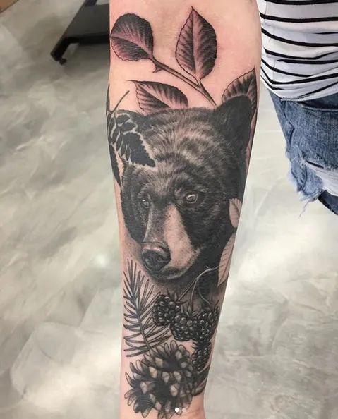 Bear Tattoo For Family Strength Perseverance Guide For 2021