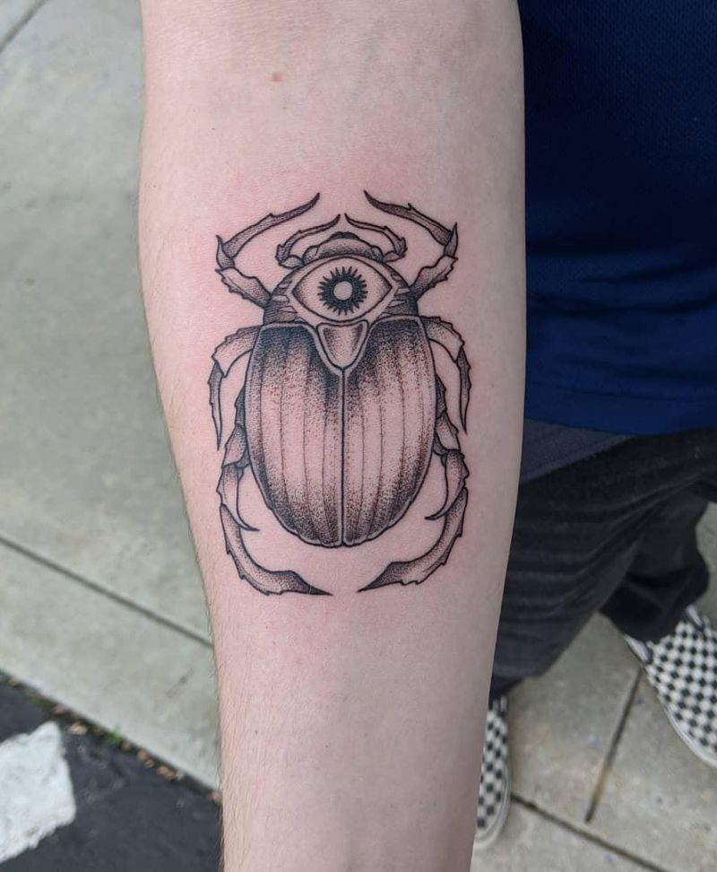 Beetle Tattoo By Javierfranco Insect Tattoo Beetle Tattoo Tattoos