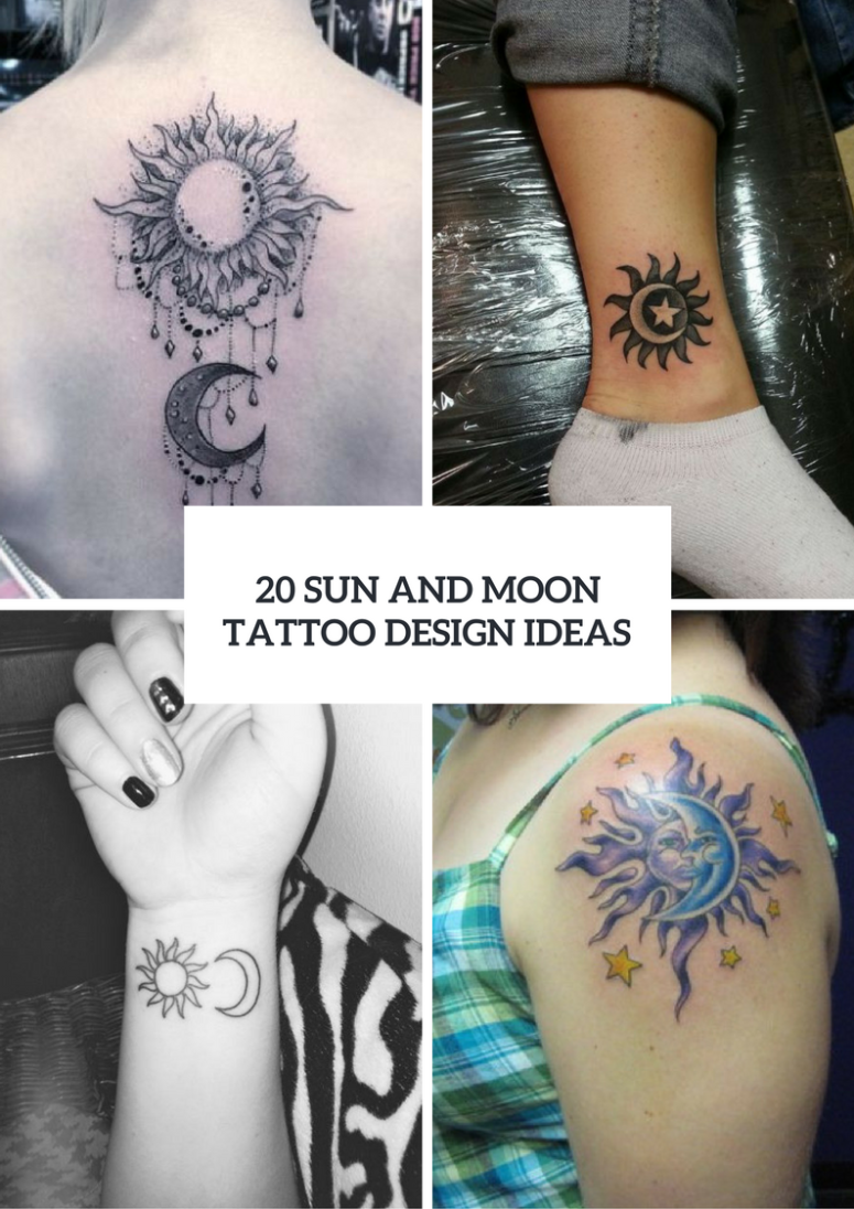 Best 25 Sun And Moon Tattoo Ideas You Must Try This Year