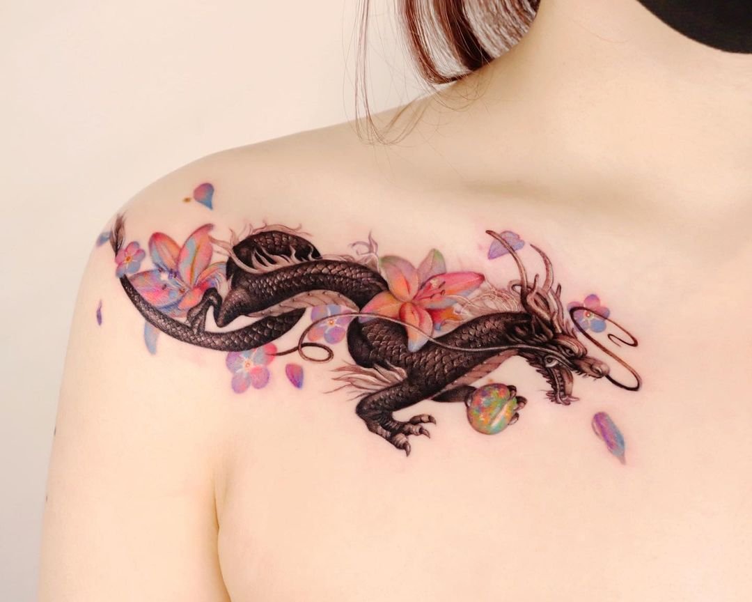 Best Dragon Tattoo Ideas For Women Best Hunter Zone