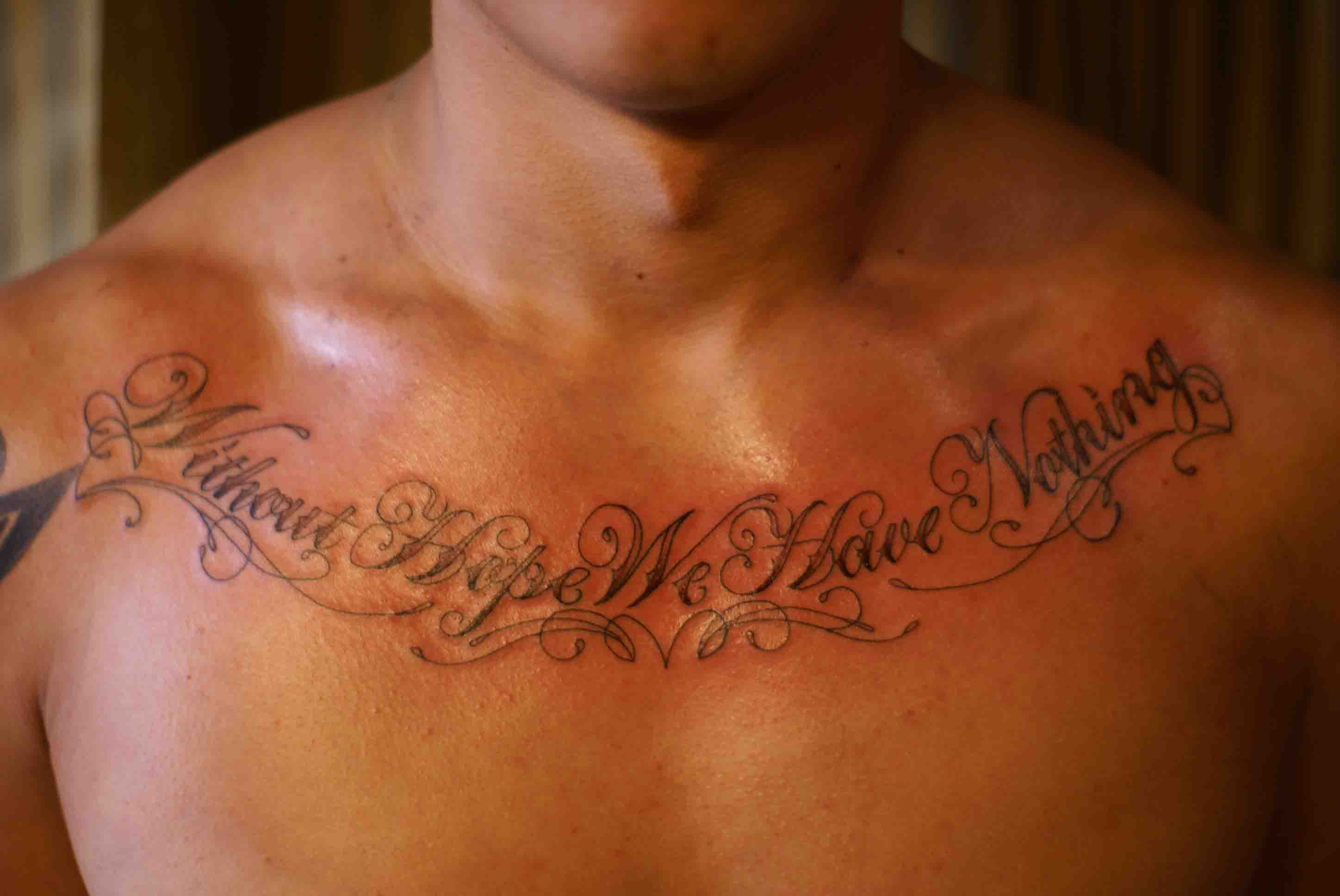 Bible Verse Tattoos on Chest: Faith in Ink