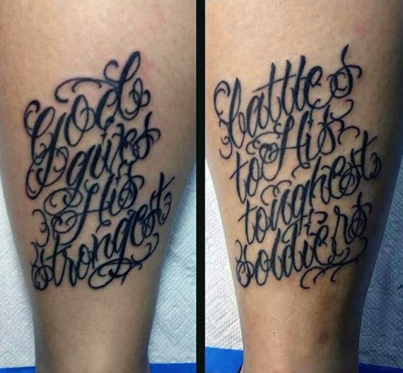 Bible Verses Tattoos For Guys Worldwide Tattoo Piercing Blog