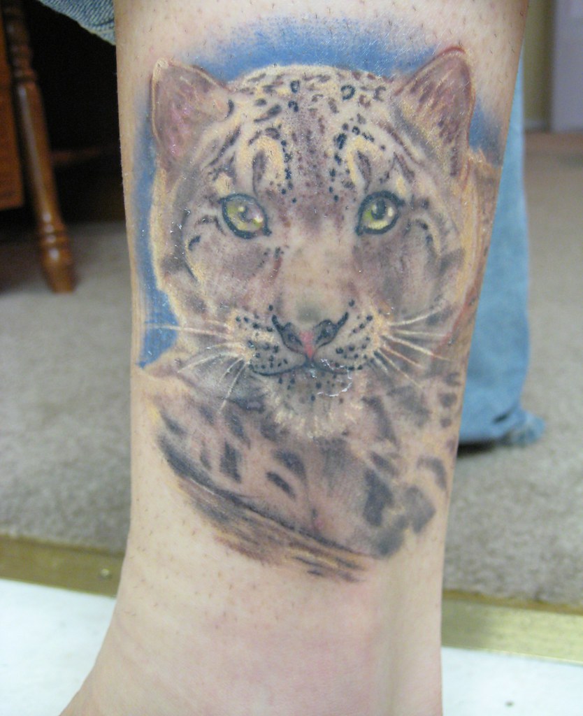 Big Pencil Blog Snow Leopard Tattoo Updates