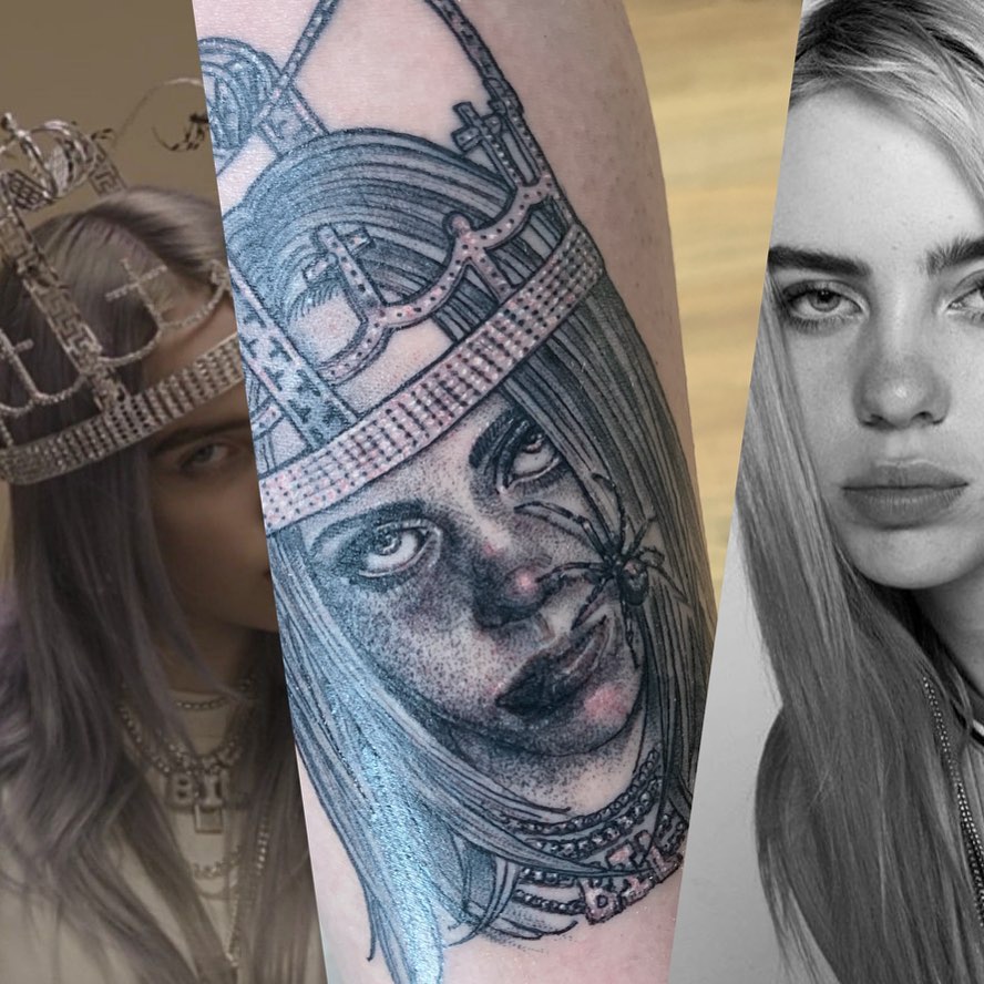 Billie Eilish First Tattoo