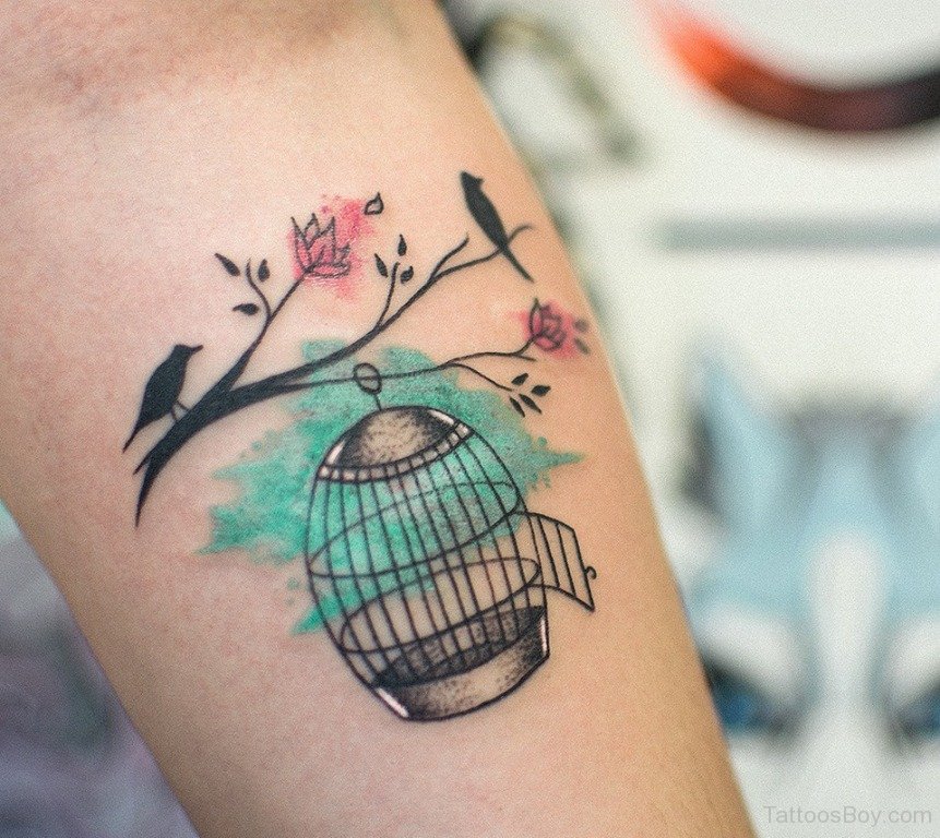 Bird Cage Tattoo Cage Tattoos Tattoos For Guys Birdcage Tattoo