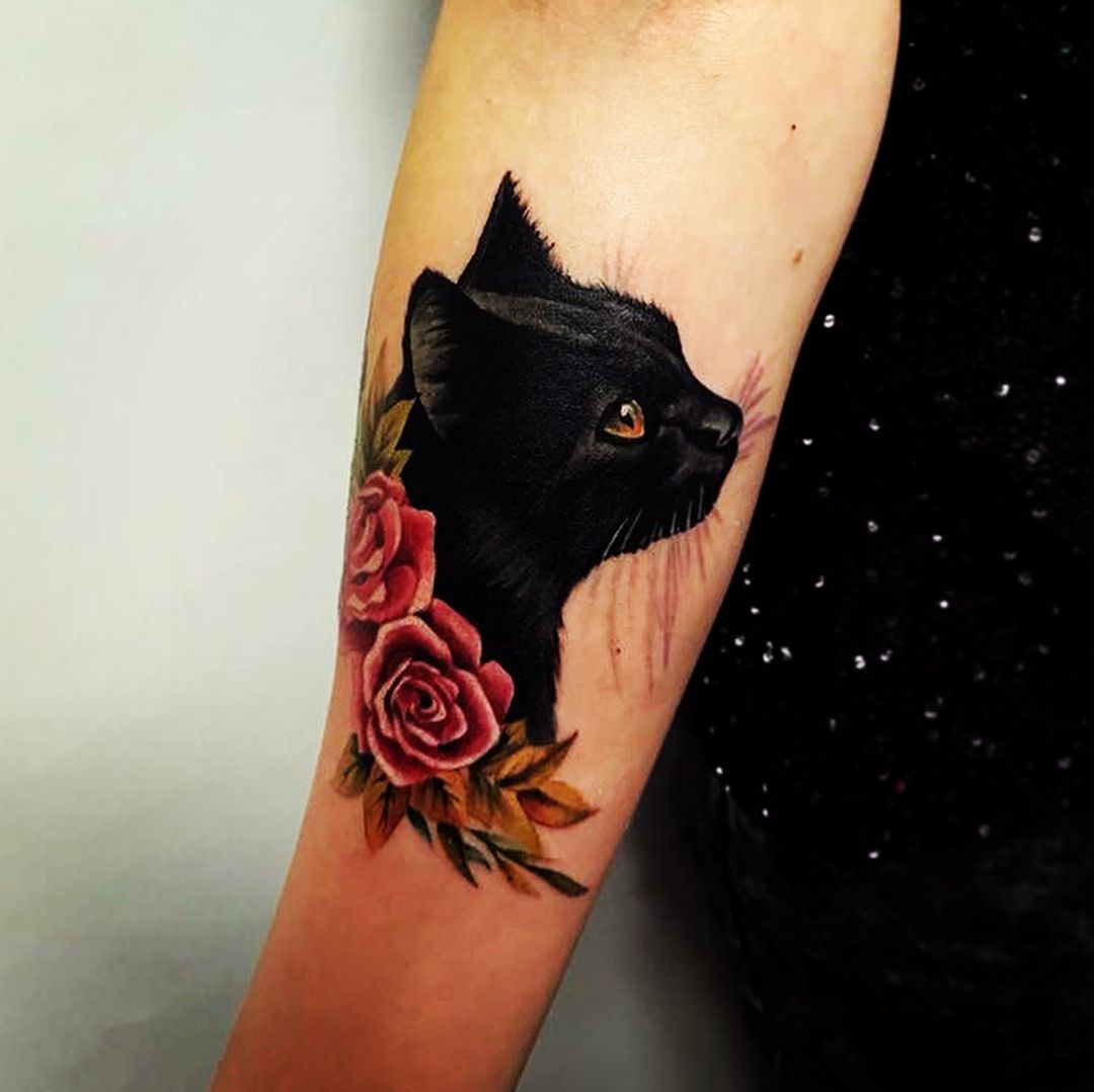 Stunning Black Cat Tattoo Designs and Meanings Revealed