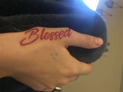 Blessed Hand Tattoo Designs and Meanings