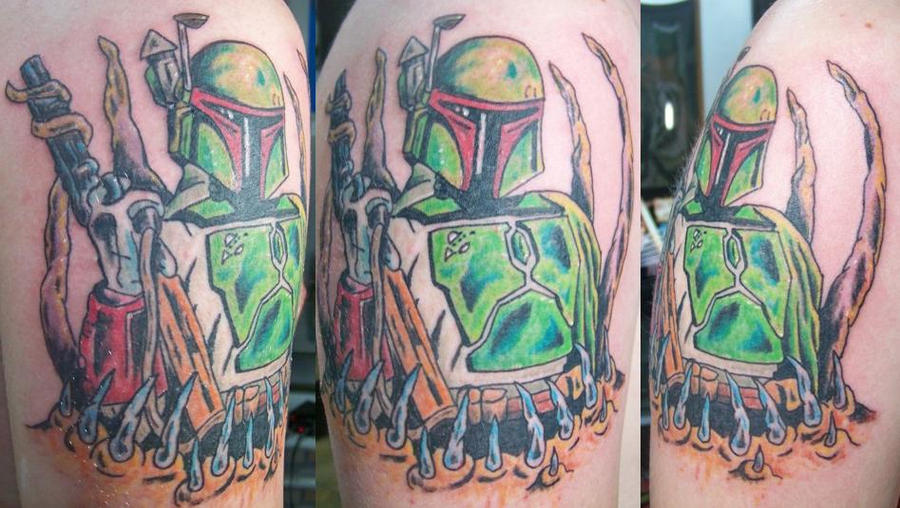 Boba Fett Tattoo By Rivetheart On Deviantart