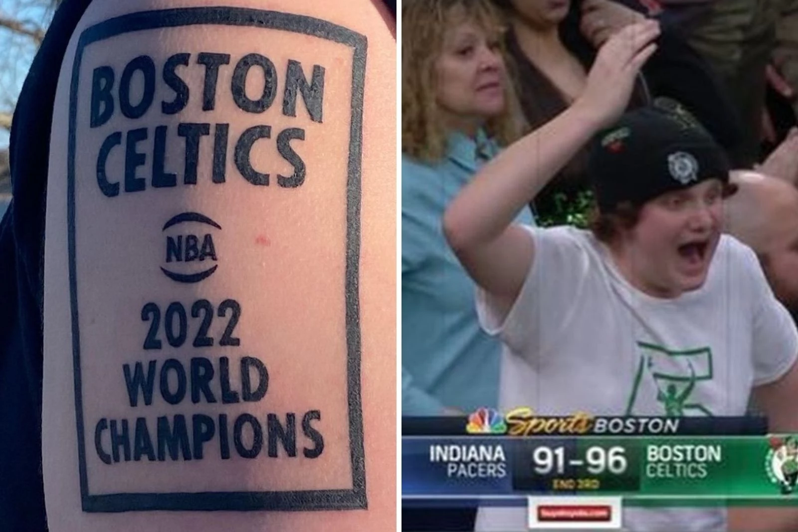 Boston Celtics Tattoo Boston Celtics Celtic Tattoos