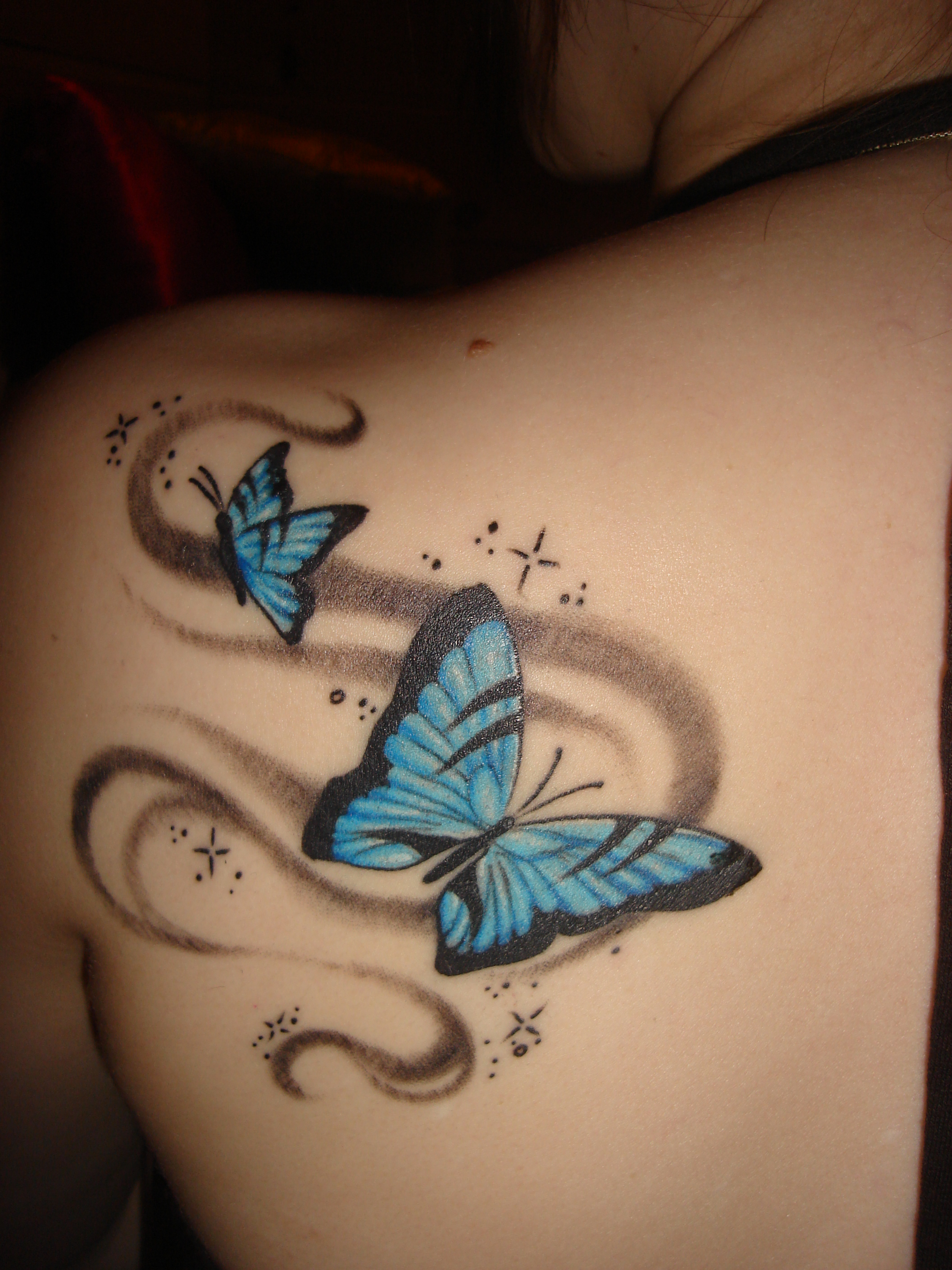 Butterfly Back Tattoos