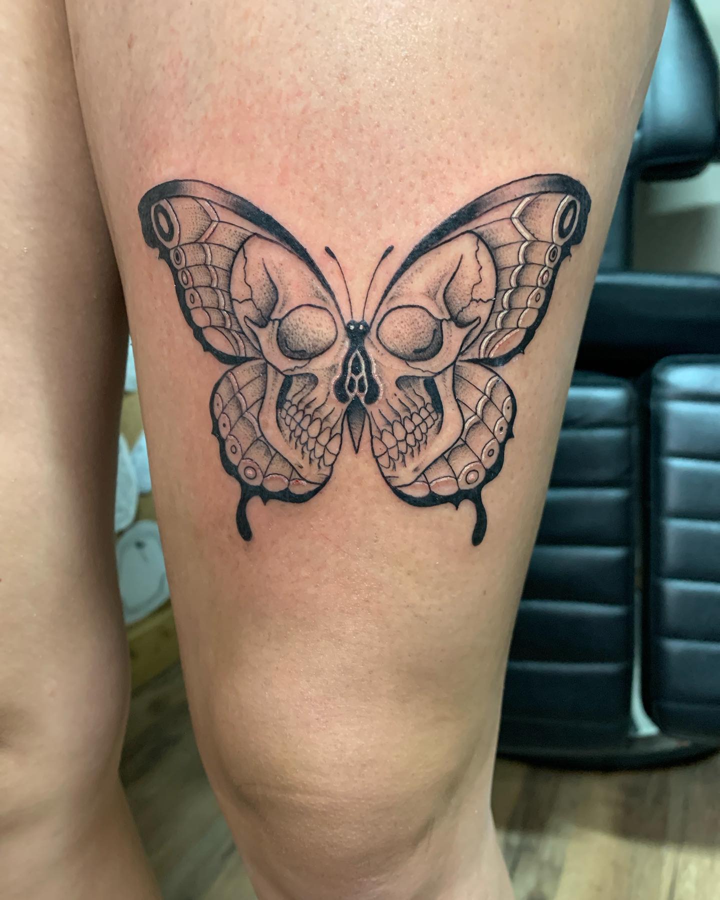 Butterfly Skull Tattoo More Dope Tattoos Pretty Skull Tattoos Skull