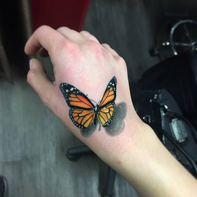 10 Exquisite Butterfly Tattoo Designs for Your Hand