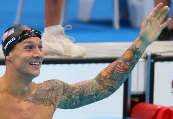 Caeleb Dressel's Tattoo: Meaning Behind the Design