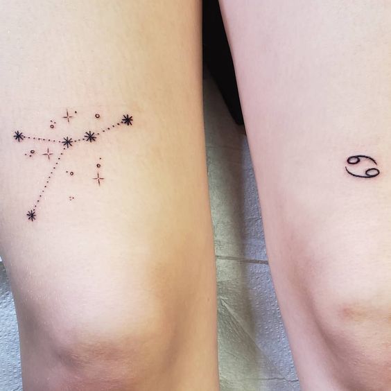 Cancer Zodiac Sign Tattoo Designs and Meanings