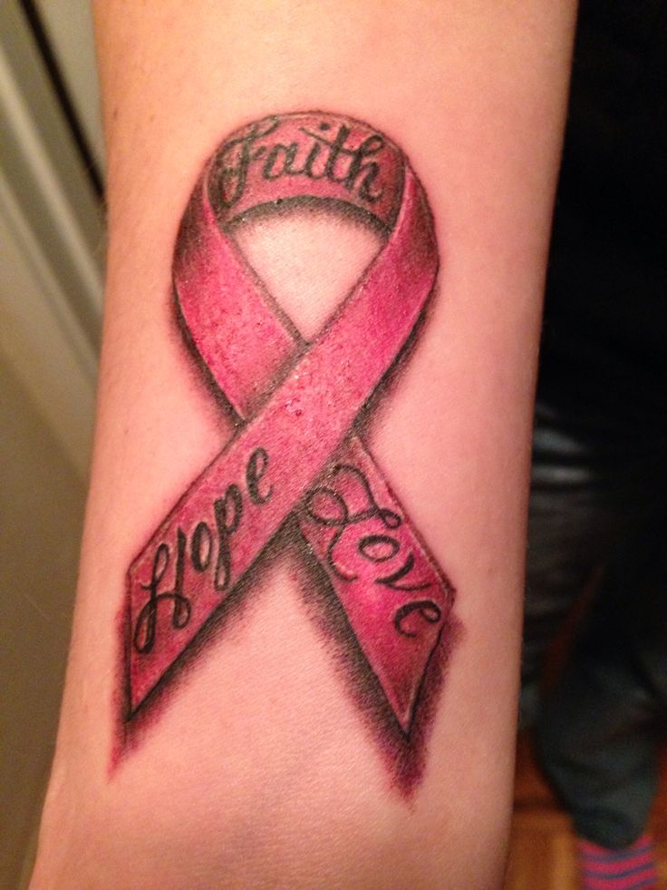 10 Powerful Cancer Ribbon Tattoo Ideas