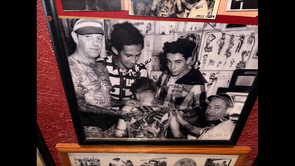 Cbs 8 Shares 75Th Anniversary Spotlight With Iconic Tattoo Parlor