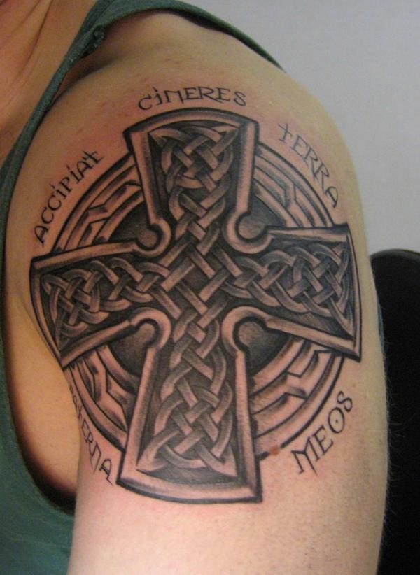 Celtic Cross Tattoo Arm