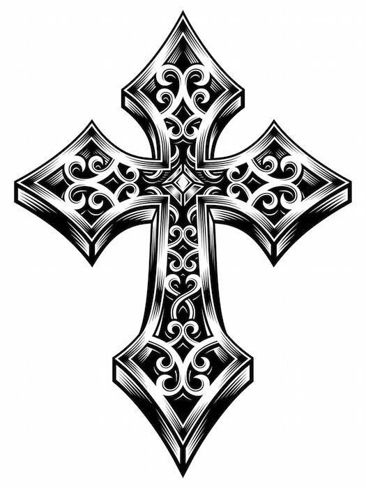 Celtic Cross Tattoos For Females