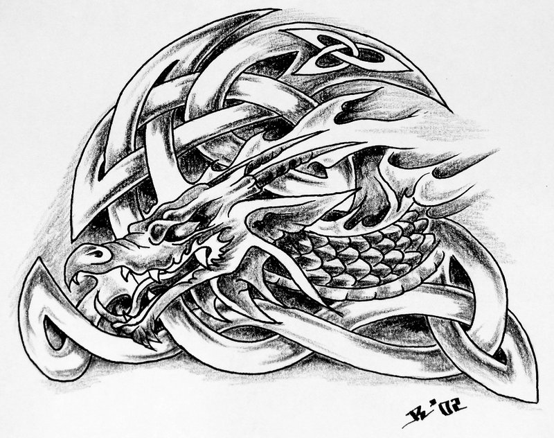 5 Celtic Dragon Tattoo Designs to Inspire