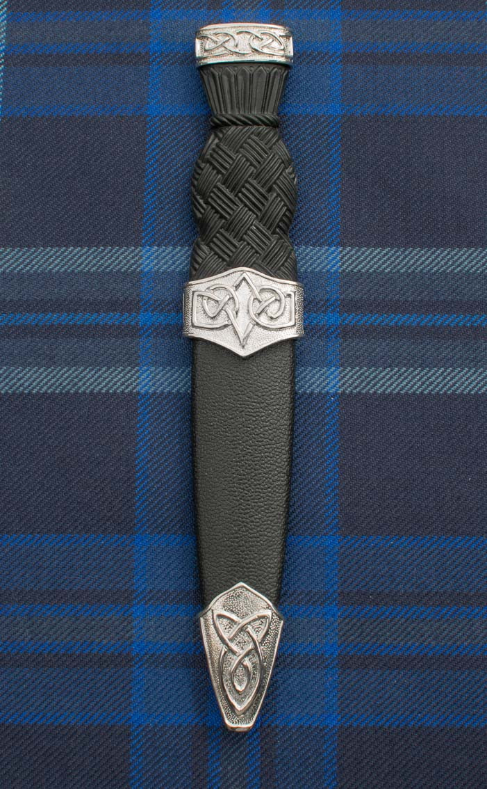 Celtic Knot Clan Crest Sgian Dubh