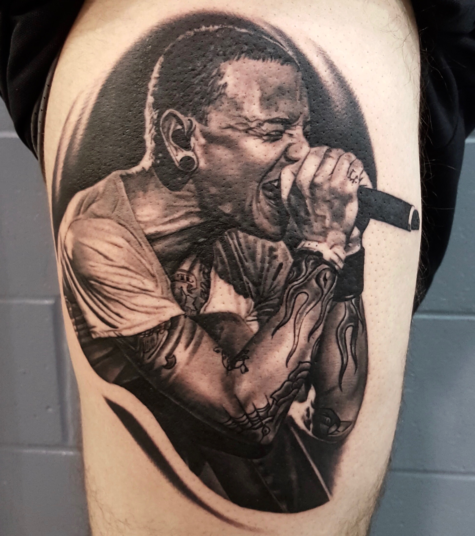 Chester Bennington Tattoos Info