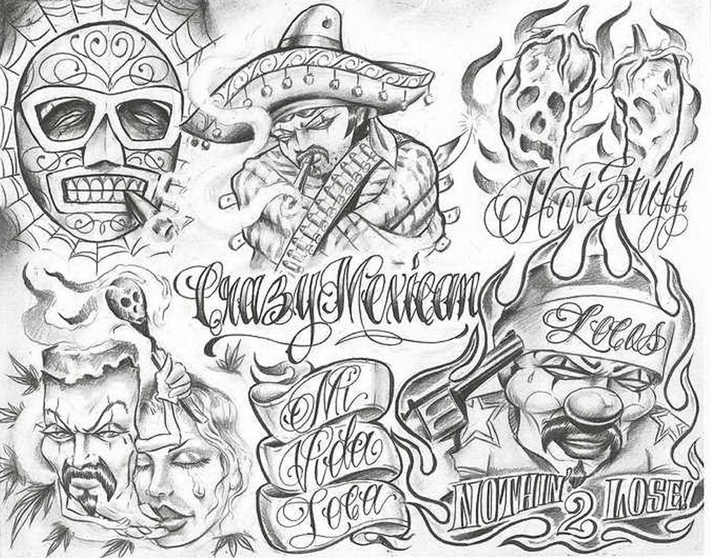 Chicano Artwork Tattoos: A Symbol of Cultural Heritage