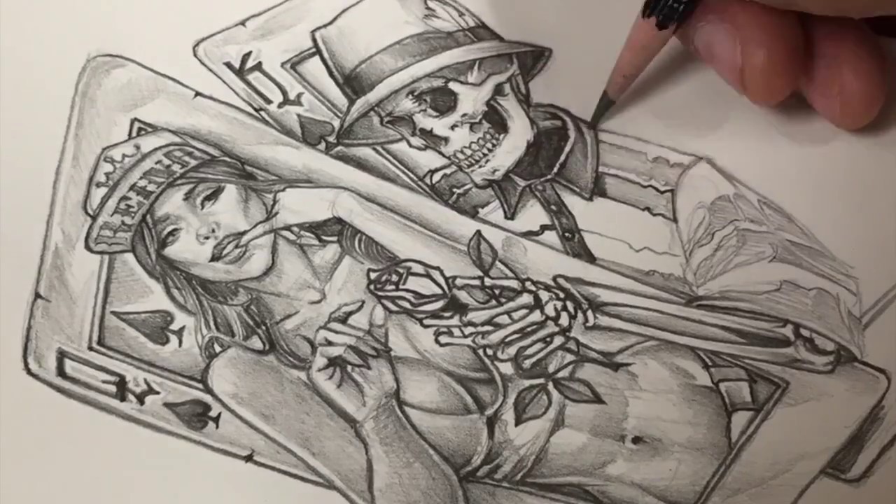 7 Chicano Gangster Drawing Styles