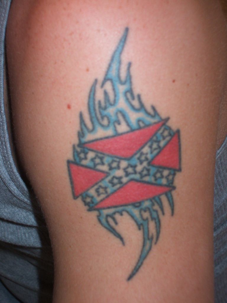 Confederate Flag Tattoo Designs Meaning and Ideas