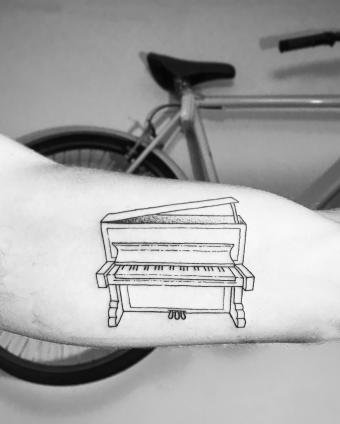 Cool Piano Tattoos For Music Lovers Lovetoknow