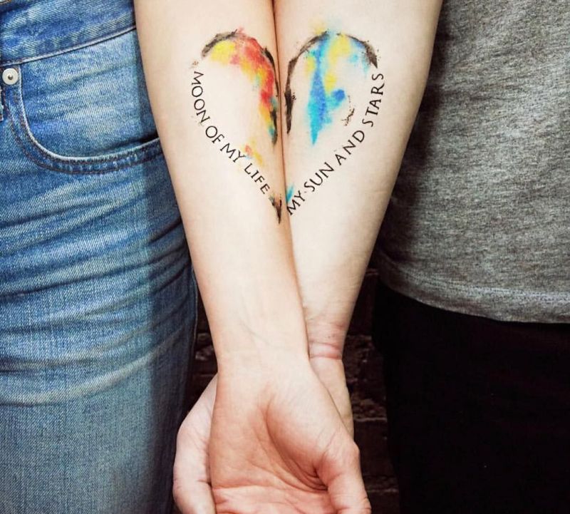 Couple Matching Tattoo Ideas Kickass Things