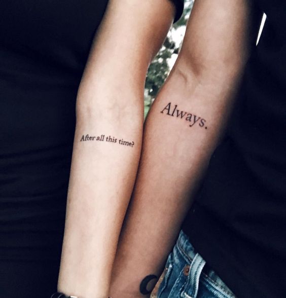 Couples Matching Tattoo Ideas That Last Forever