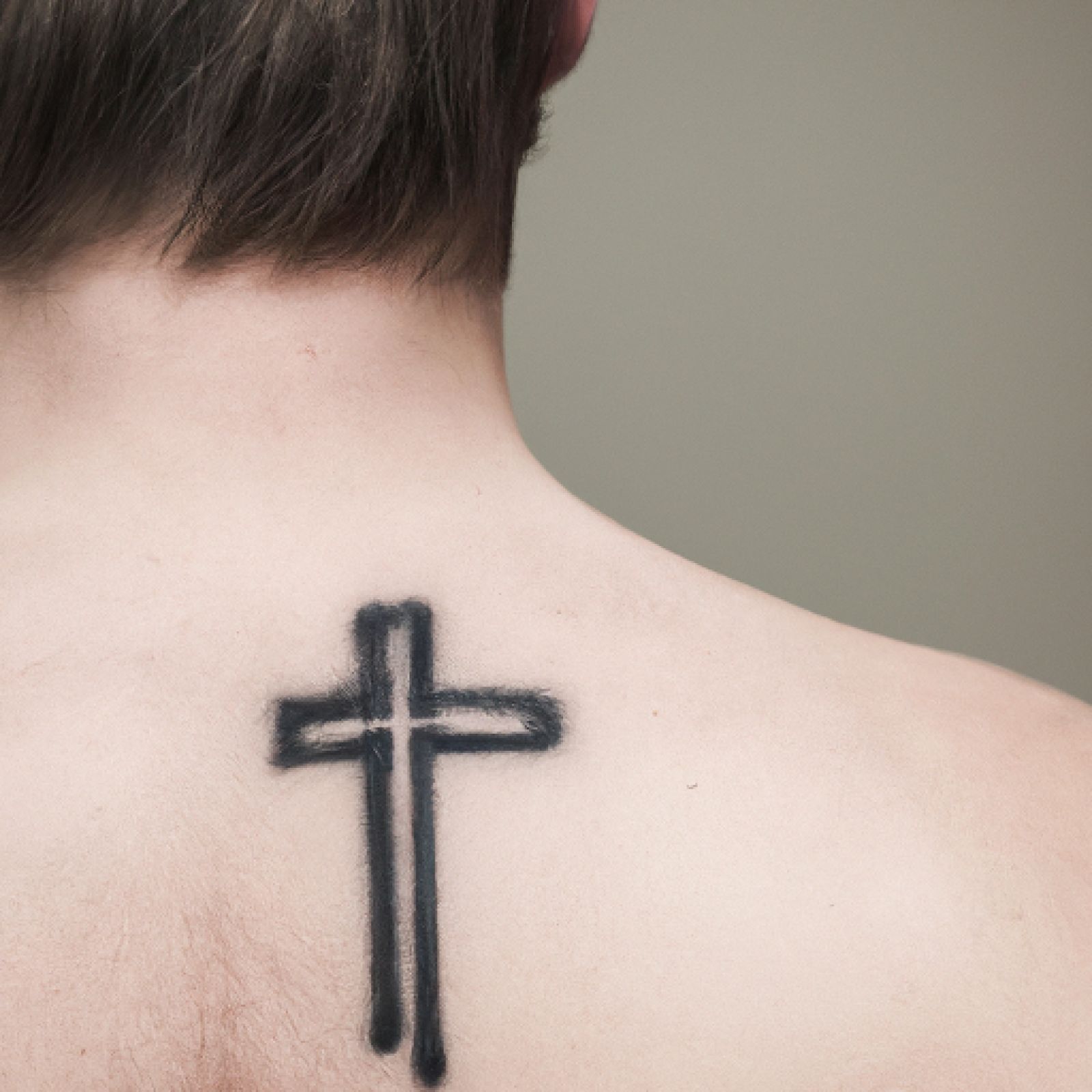 Cross Tattoo Design Ideas for Shoulder Placement