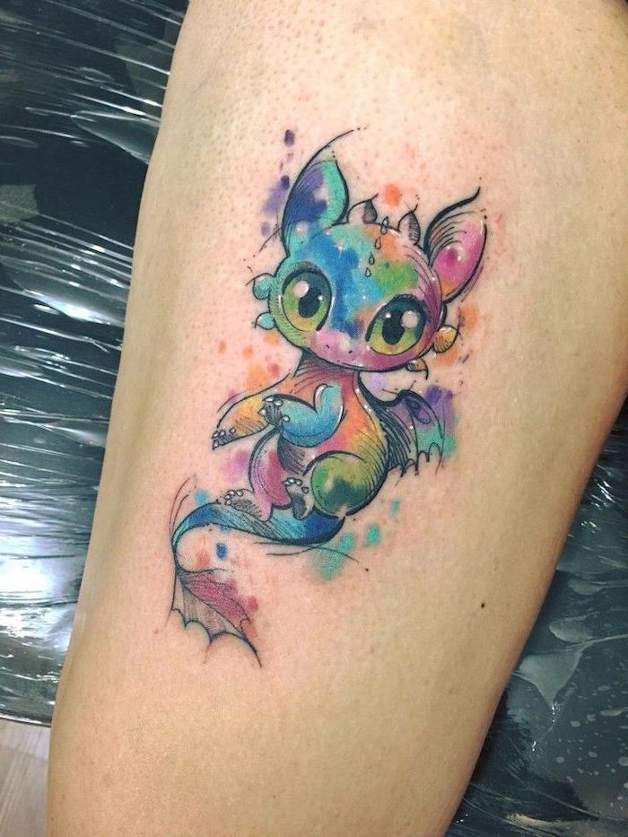 Cute Dragon Tattoo Ideas Tattoo Mania