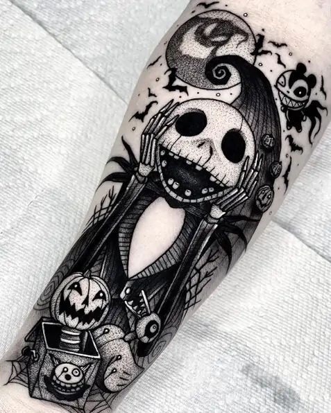 Cute Halloween Tattoo