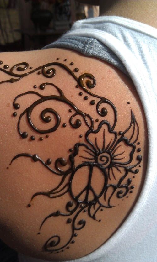 Cute Henna Tattoo Designs Small