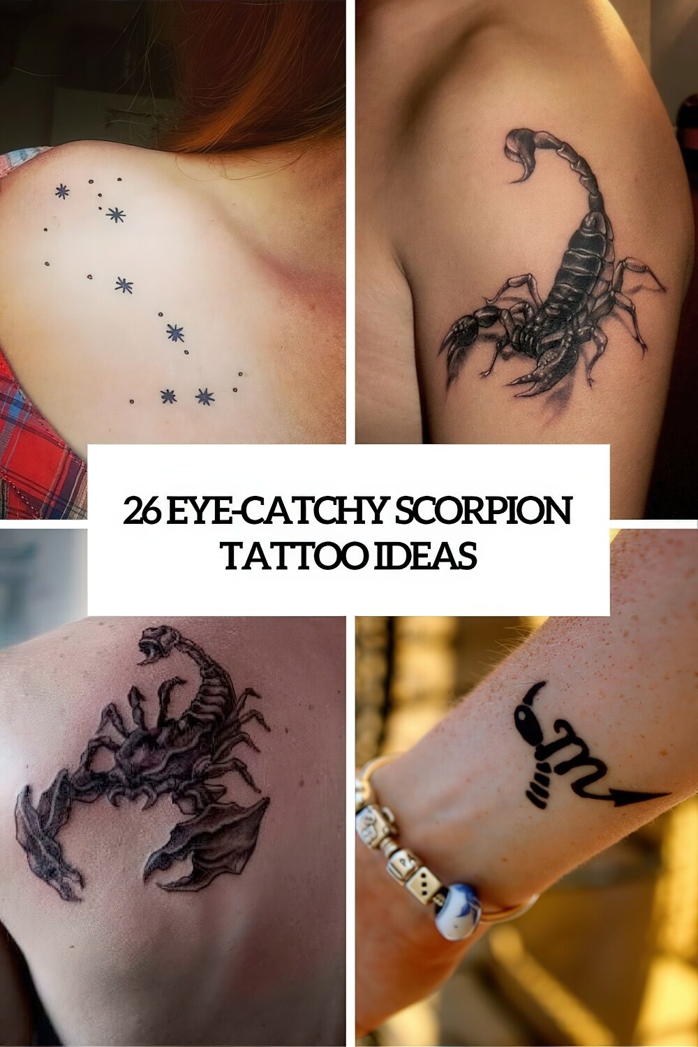 Cute Scorpio Tattoo Ideas Photos