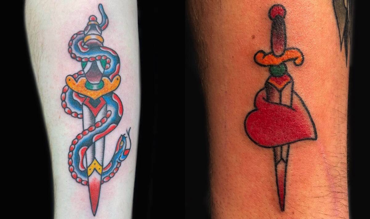 Dagger Tattoo Ideas and Designs to Inspire