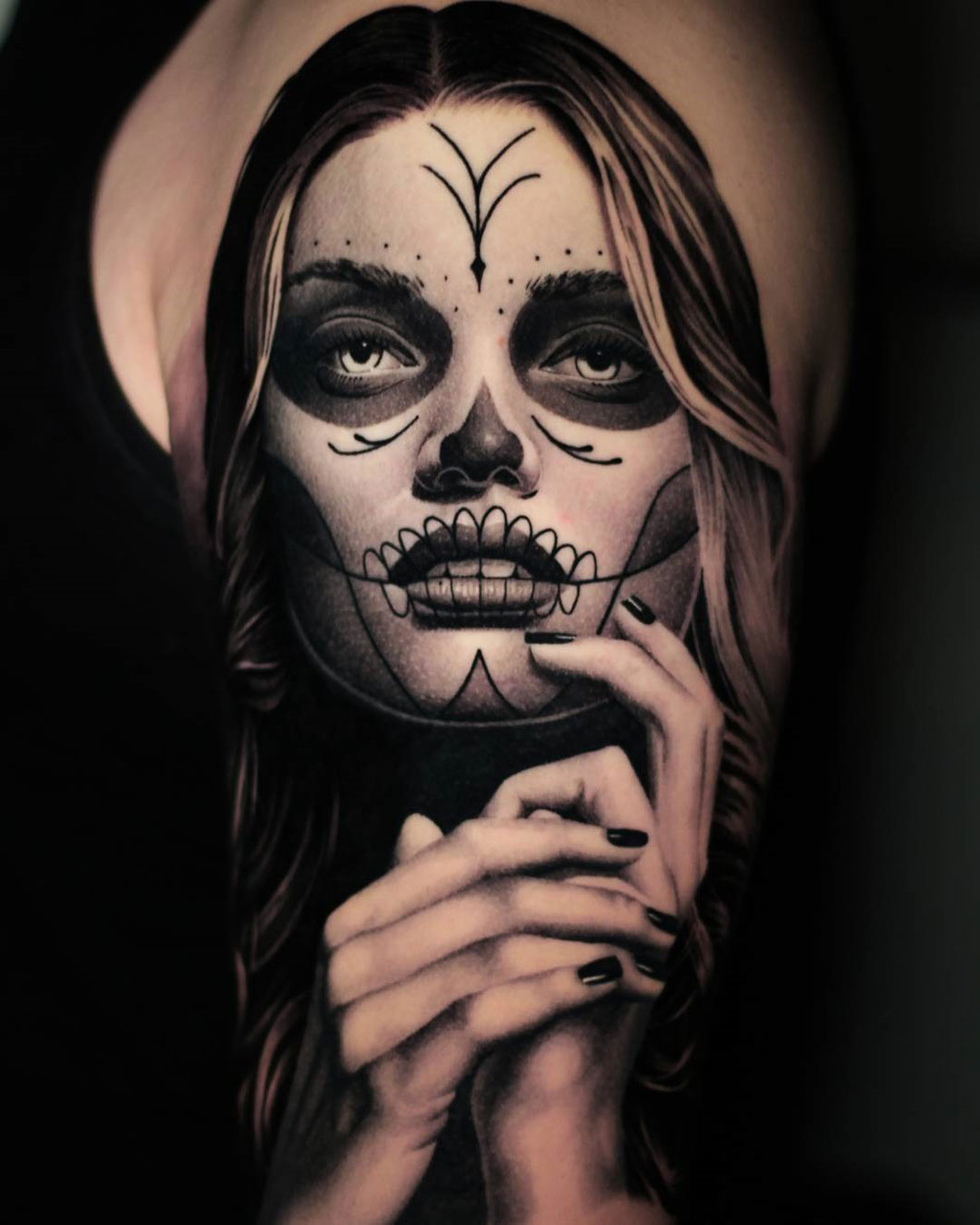 10 Sugar Skull Tattoo Designs for Day of Dead