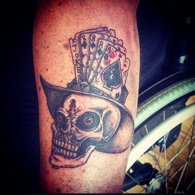 Dead Man's Hand Tattoo Meaning and Designs