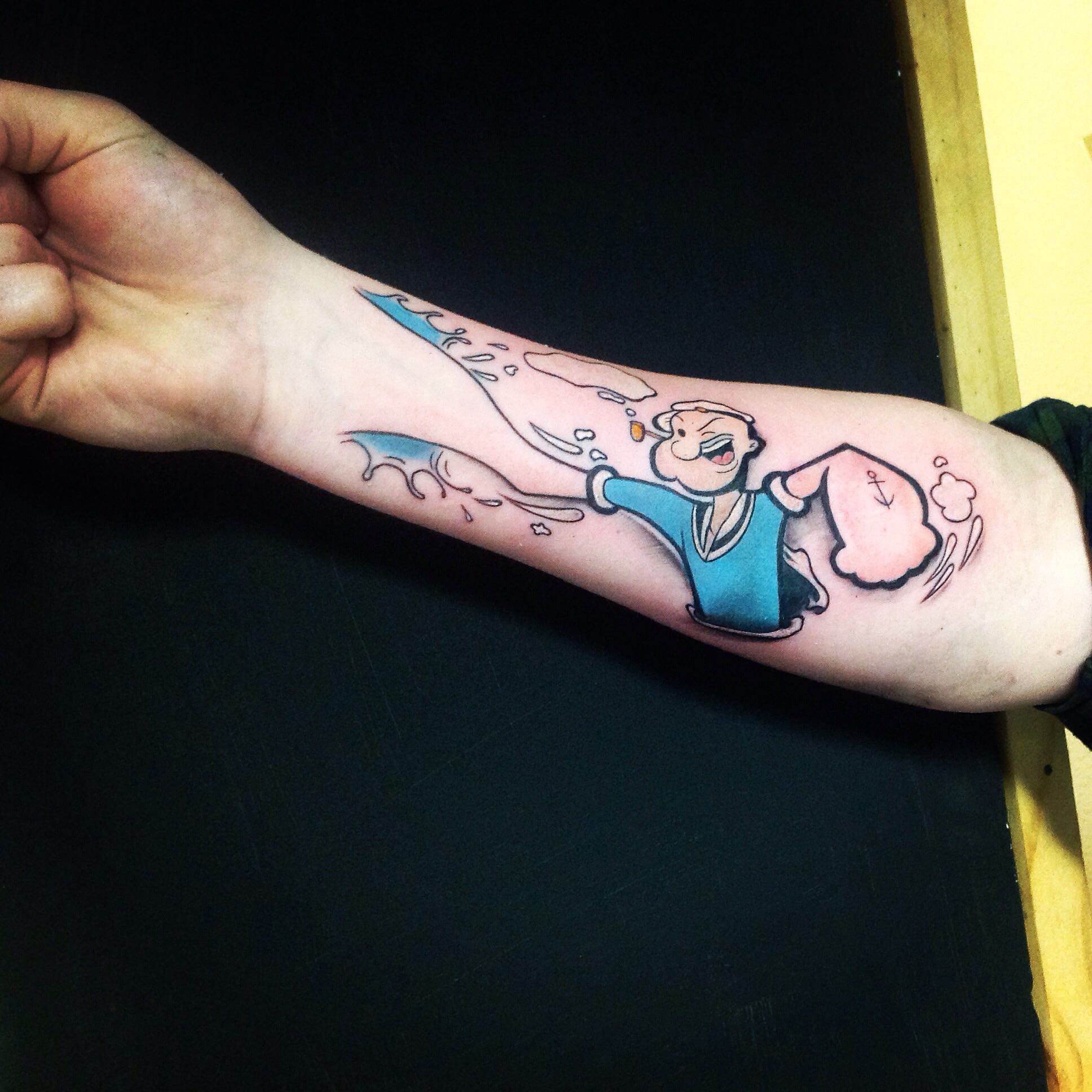 Details 75 Popeye Tattoo Arm Super Hot In Eteachers