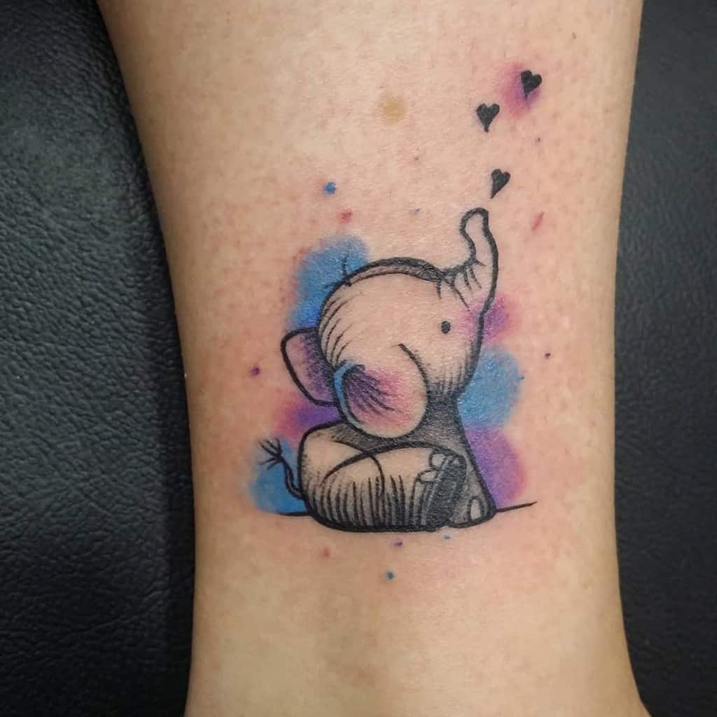 Details 79 Cute Elephant Tattoo Designs Latest In Coedo Com Vn