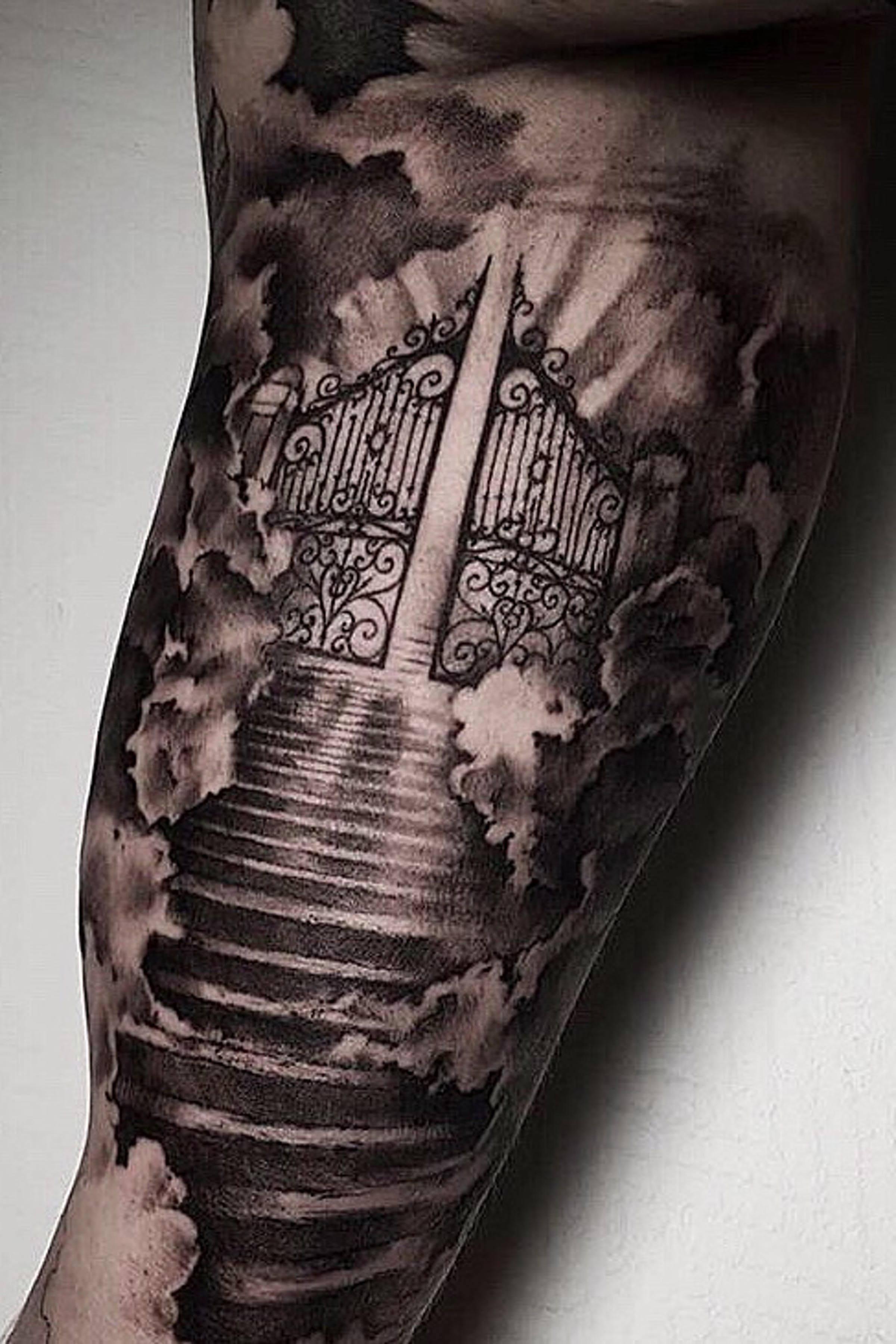 Details More Than 76 Gates To Heaven Tattoo In Coedo Com Vn