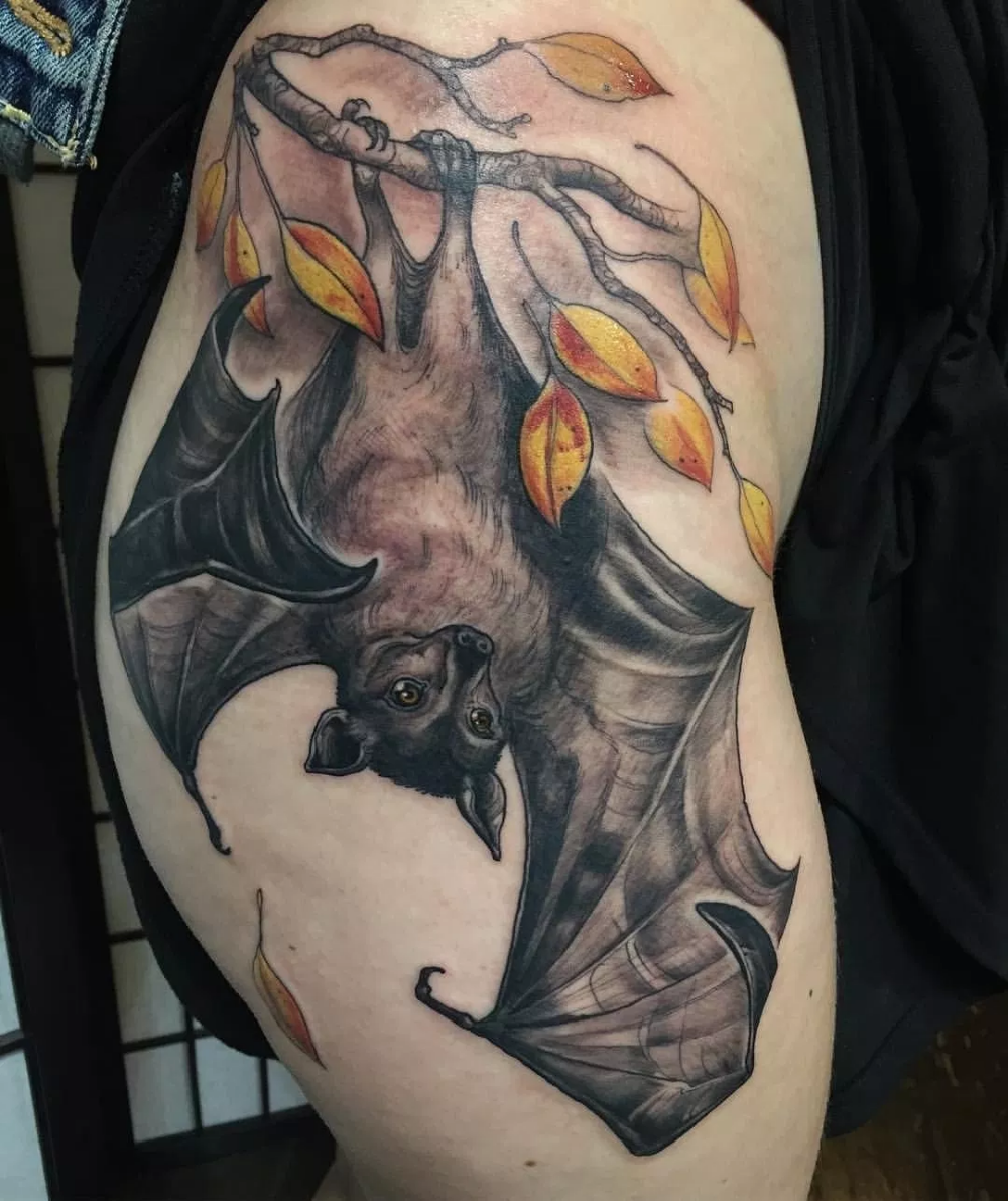 Details More Than 78 Gothic Bat Tattoo Designs Latest In Eteachers