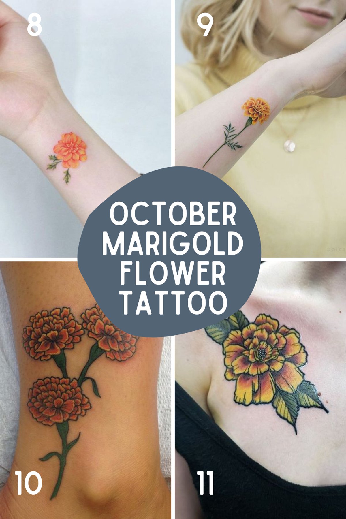 Details More Than 83 October Birth Flower Tattoo Ideas Best In Eteachers