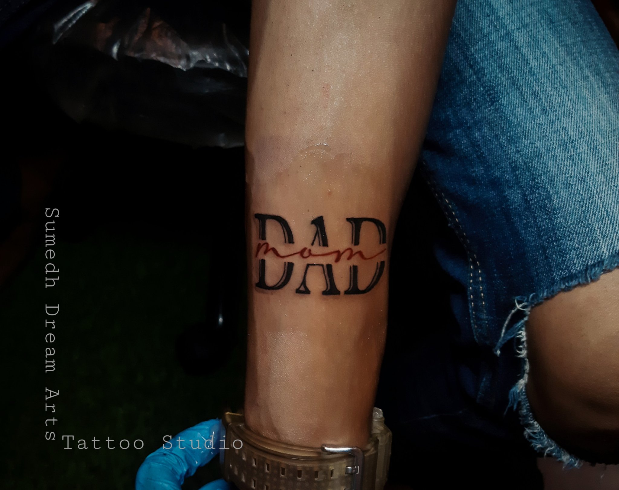 Discover 54 Mom And Dad Tattoo Photos In Cdgdbentre