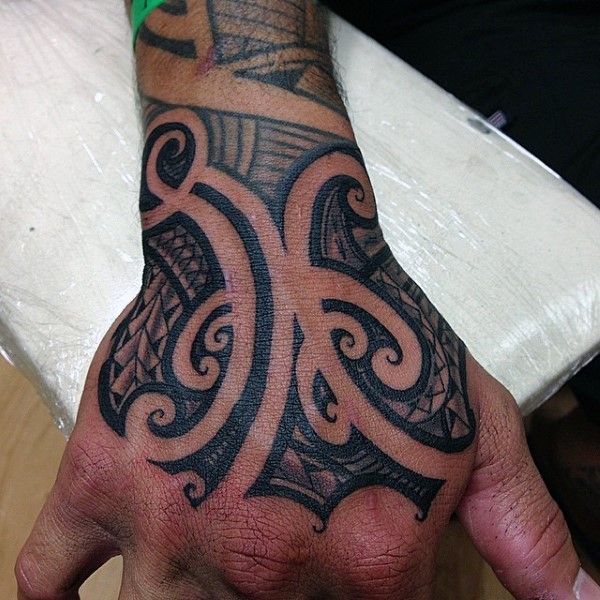 Discover 78 Tribal Hand Tattoos For Men Latest In Coedo Com Vn