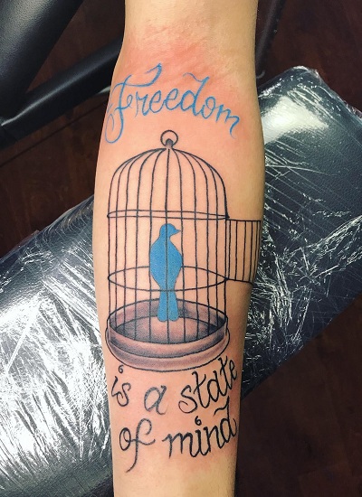 Discover 83 Freedom Tattoo Small Latest In Coedo Com Vn