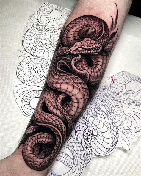 Discover More Than 87 Realistic Snake Head Tattoo In Coedo Com Vn