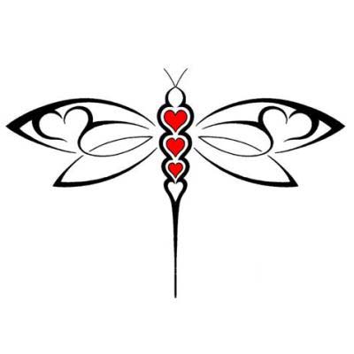 Dragonfly Tribal Tattoo Designs and Meanings