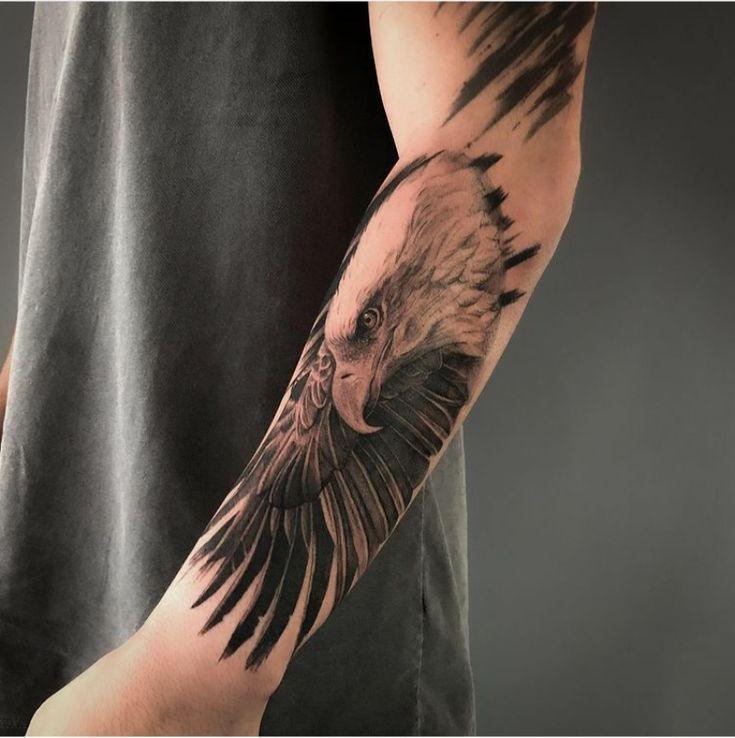 7 Eagle Forearm Tattoo Designs That Inspire Strength